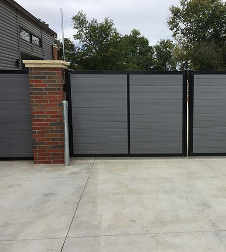 Residential Driveway Gate Installation