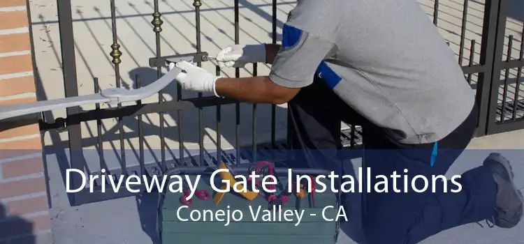 Driveway Gate Installations Conejo Valley - CA