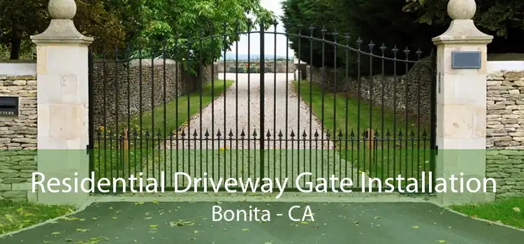 Residential Driveway Gate Installation Bonita - CA