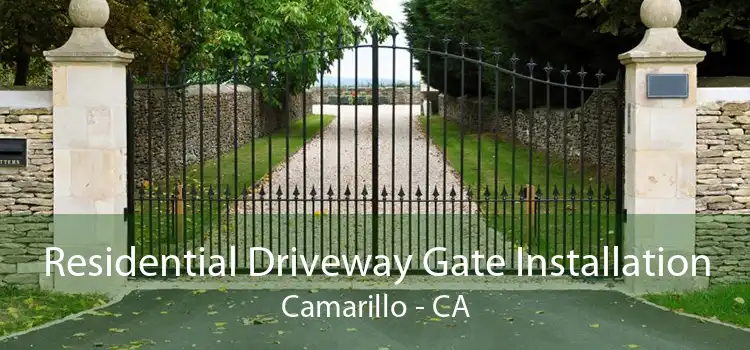 Residential Driveway Gate Installation Camarillo - CA